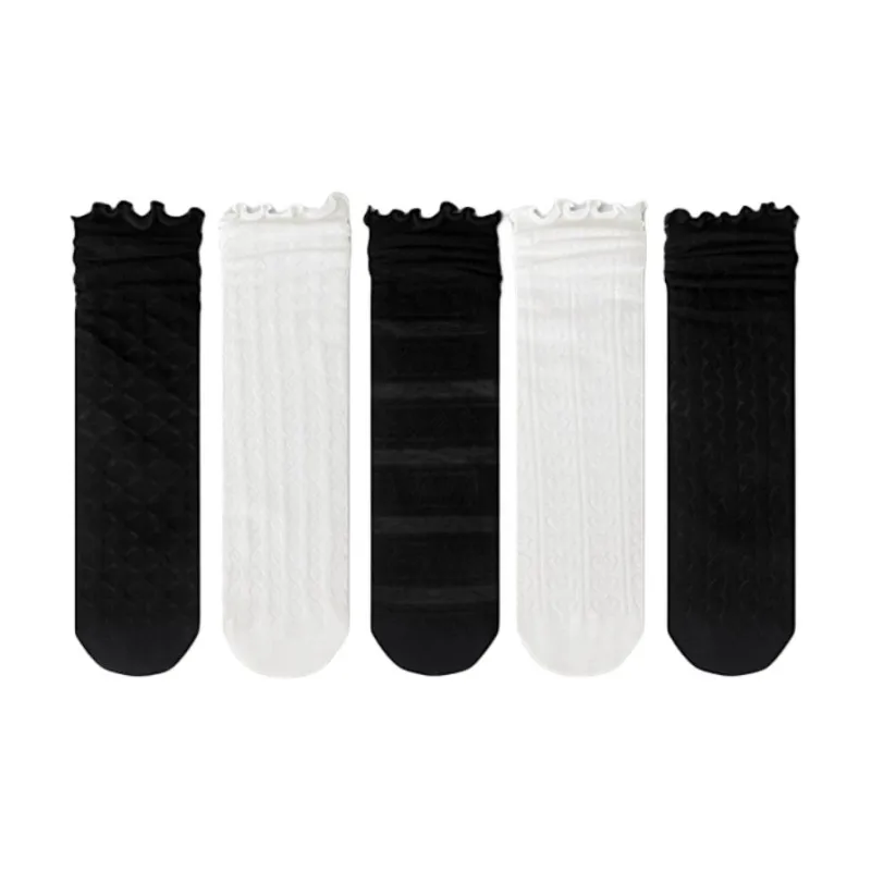 ROBINHOOD Mid Calf Socks Women's 5 Pack-4