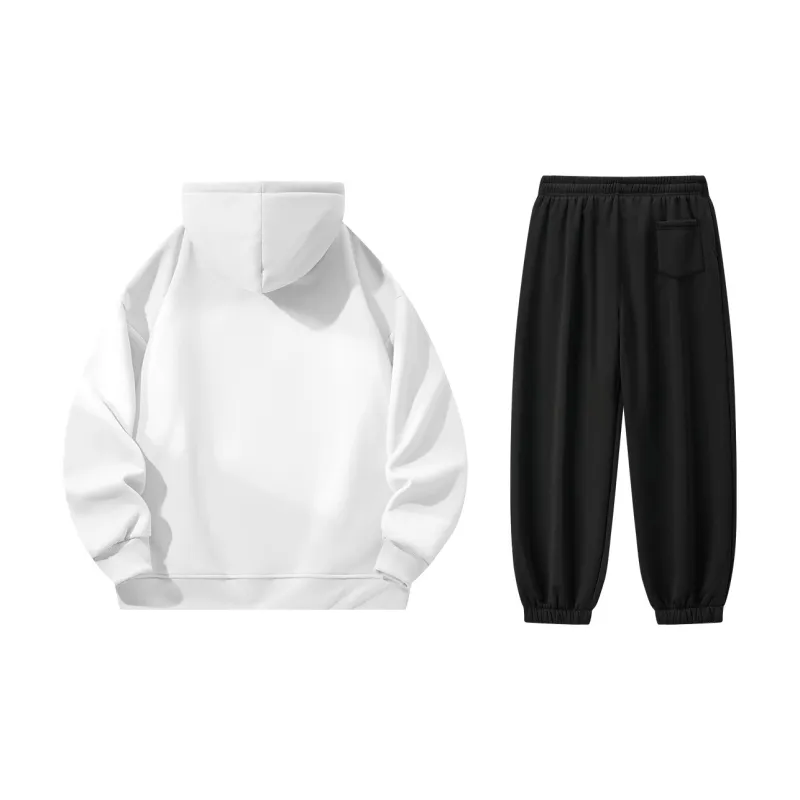 Small Columns Under The Sea Sweatshirt Set Unisex-1