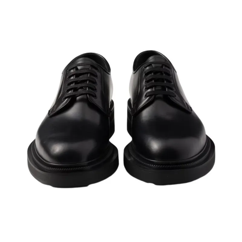 PRADA Loafers Men Black-5
