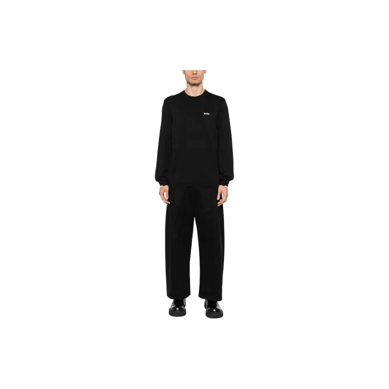 HUGO BOSS Logo Printed Regular Fit Sweatshirt-1