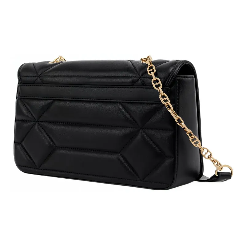 LOVE MOSCHINO Sheepskin Camera Bag Portable Crossbody Bag Shoulder Bag Women's Black-1