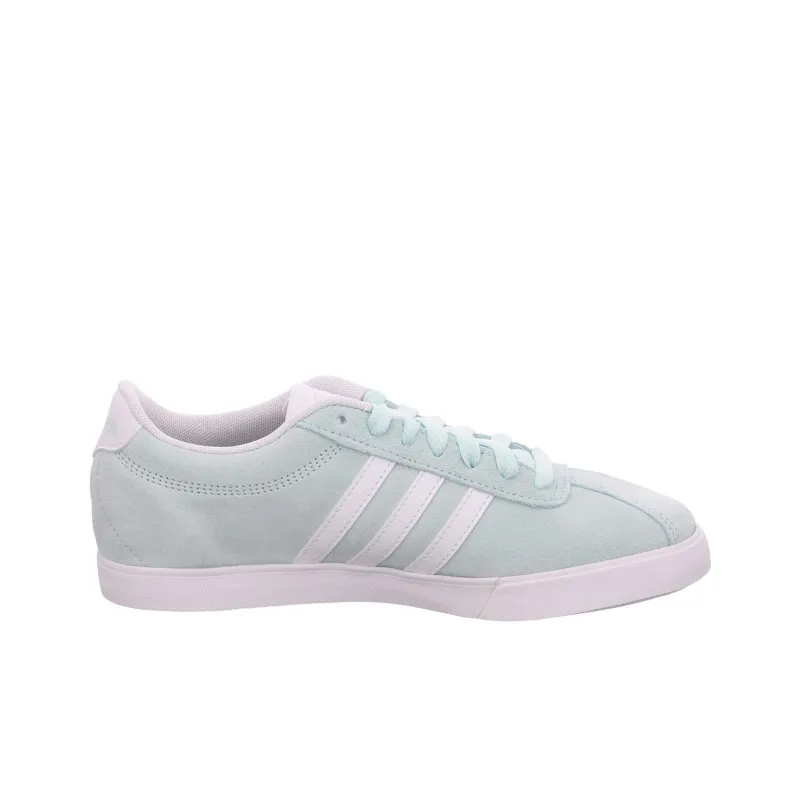 Adidas Courtset Anti Slip Wear Resistant Low Top Tennis Shoes Women's Blue-1