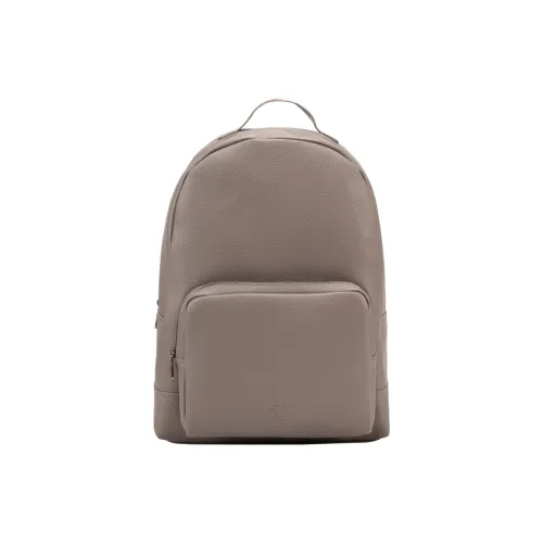 CALVIN Ccholder Synthetic Material Backpack Men's Taupe