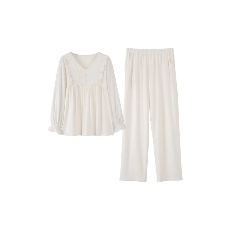 MADALLO Pajama Set Women's White-0