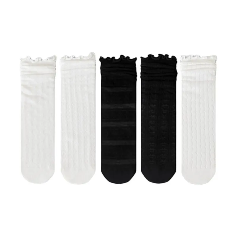 ROBINHOOD Mid Calf Socks Women's 5 Pack-10