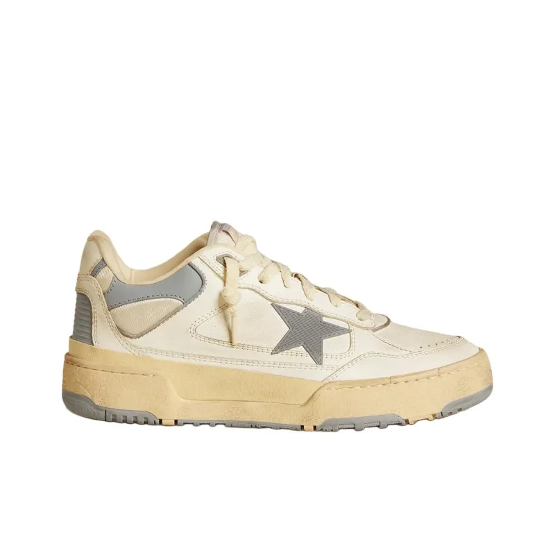 Golden Goose Forty2 Low Top Skateboard Shoes Women's Ecru-1