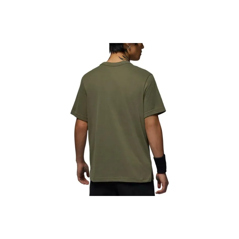 Jordan Sport Dri-FIT T-Shirt Men's Medium Olive/White-1