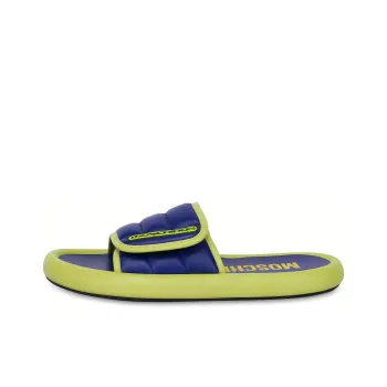 MOSCHINO Fashion Slippers Men's Blue Green