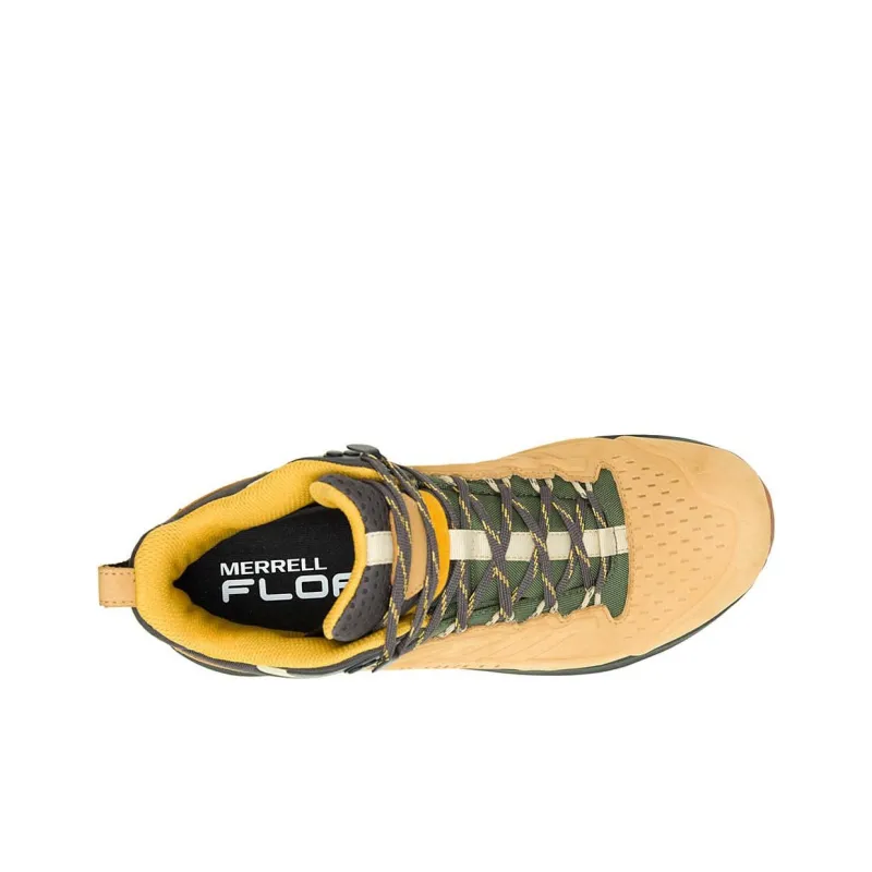 MERRELL Moab Speed 2 Leather Mid Waterproof Tan-2