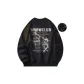 8801 Black Fleece-Lined (Crew Neck)