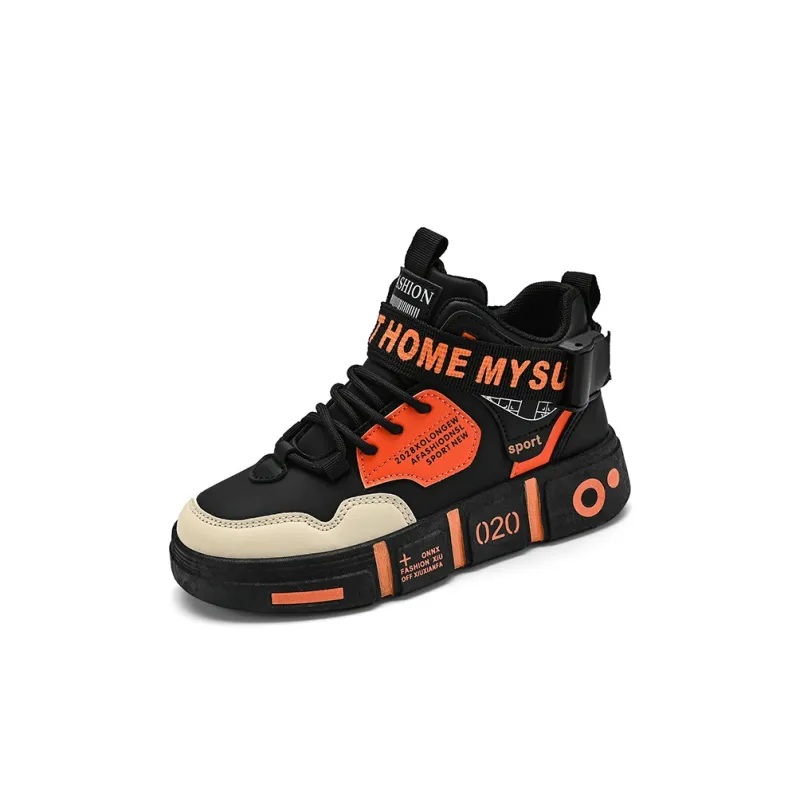 ROBINHOOD Slip Resistant Mid Top Kids' Skateboarding Shoes Kids'-3