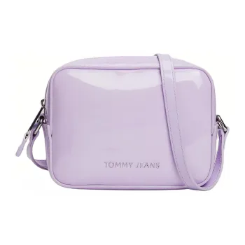 Tommy Hilfiger Polyurethane Camera Bag, Shoulder Bag, Crossbody Bag Regular Women's Lavender