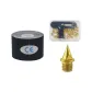 Box Included Carbon Gold Tip Nails (Set of 34 Pcs+Nail Pullers)+Muscle Tape Black 5CM*5M