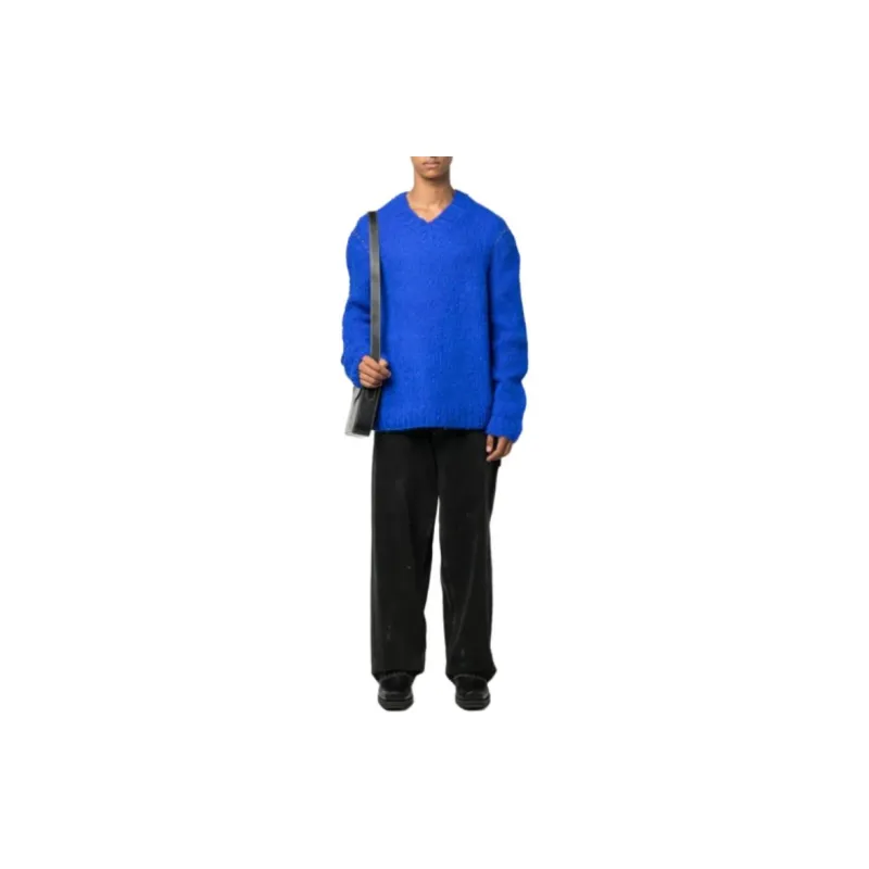 Acne Studios V-Neck Knitted Sweater-2
