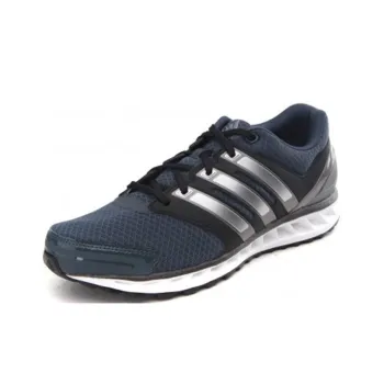 Adidas Falcon Elite 3 Anti-Slip Wear-Resistant Low-Top Casual Running Shoes Men's Dark Blue