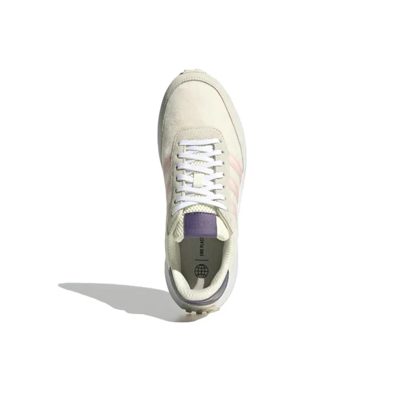 Adidas RUN 70s Anti Slip Wear Resistant Low Top Casual Running Shoes Women's Ecru-4