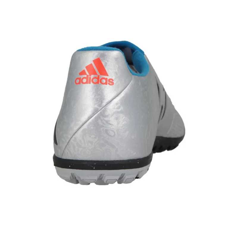 Adidas Messi 16.3 TF Rubber Broken Studs Artificial Ground Anti Slip Wear Resistant Soccer Shoes Men's Gray-2