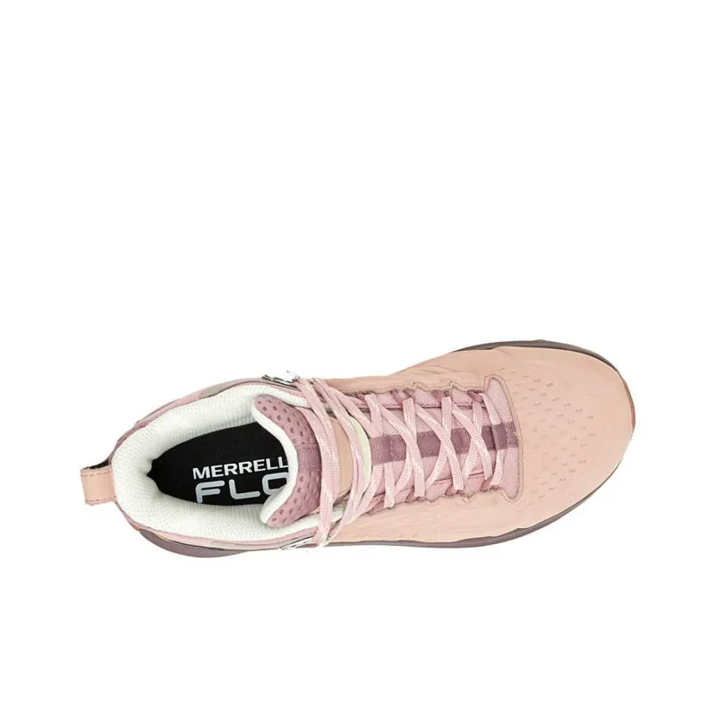MERRELL Moab Speed 2 Leather Mid Waterproof Adobe Rose Women's-2