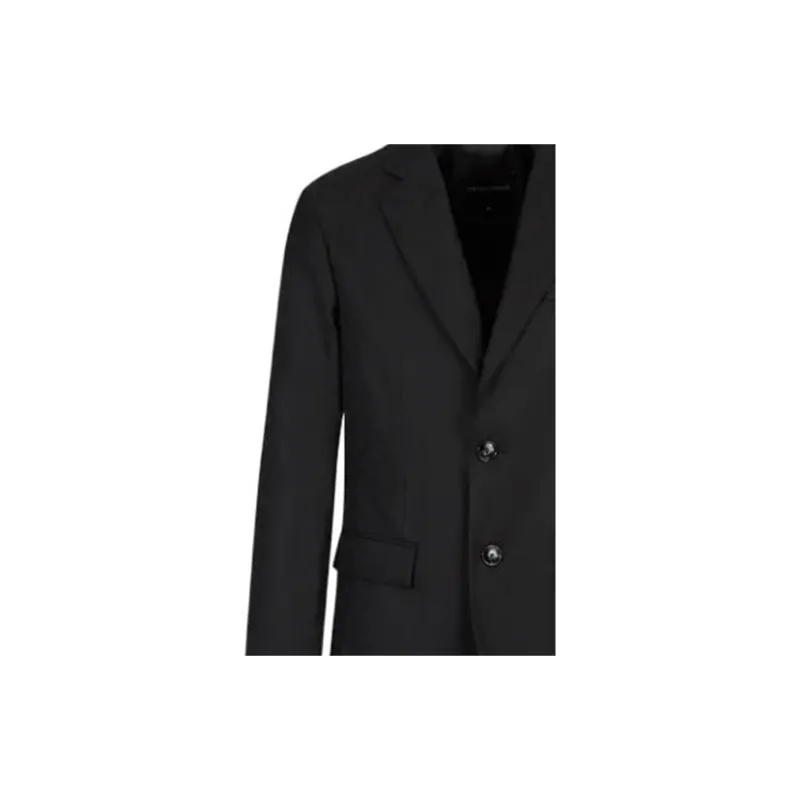 EMPORIO ARMANI FW22 Business Suit Coat Men's Black-4