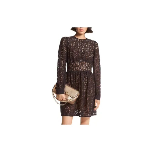 MICHAEL KORS Long-Sleeved Dresses Women's Black