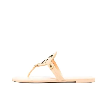 TORY BURCH Odor Resistant Flip Flops Women's Beige