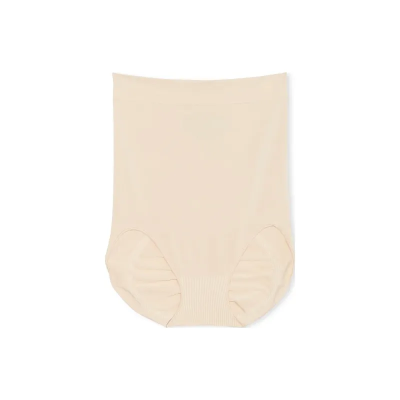 Victoria's Secret SeamlessShaping High-Waist Brief Panty / Marzipan Shapewear Bottom Women's Almond Candy-0