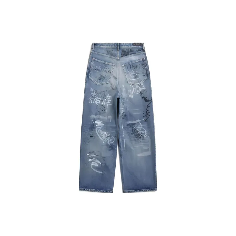 Balenciaga FW23 Jeans Regular Fit Unisex-3