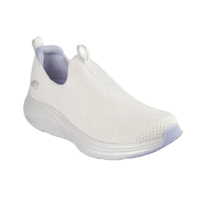 Skechers Vapor Foam Slip Resistant And Breathable Low Top Casual Shoes Women's Beige Blue-2