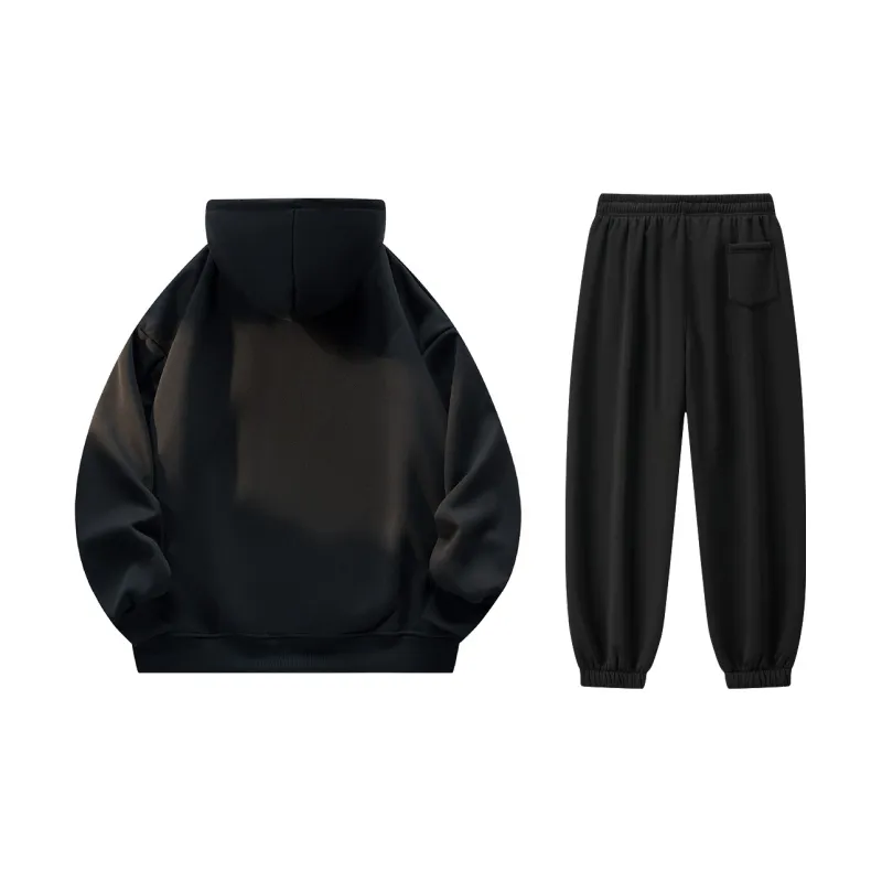 Small Columns Under The Sea Sweatshirt Set Unisex-7