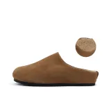 Yellow Brown Fleece-Lined