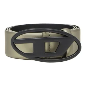 DIESEL Leather Belts Women's Silver 