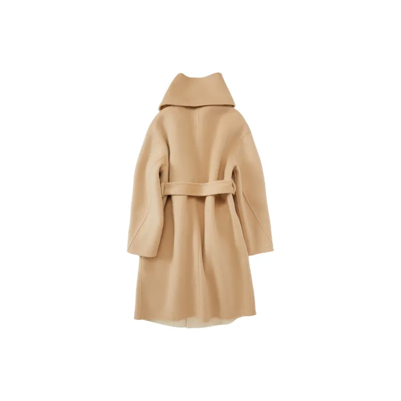 XIANGYING Coats Women's Yellow-1