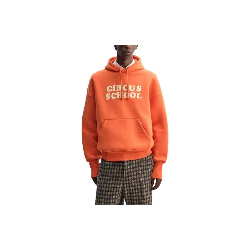 ZARA Harry Lambert Co brand Sweatshirts Unisex Orange-2