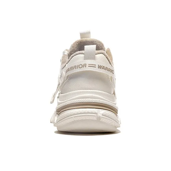 Warrior Anti Slip Wear Resistant Low Top Chunky Sneakers Women's Caramel Chestnut-2