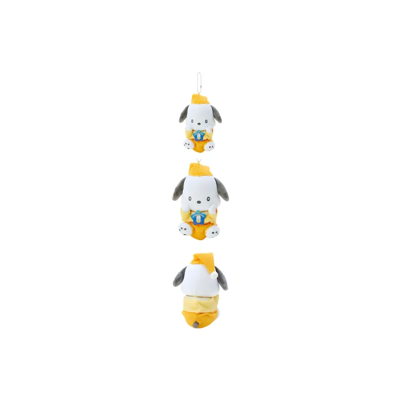 Sanrio Pochacco Firefly Collection, Glow In The Hips Dolls Plush Doll 17cm Height-2