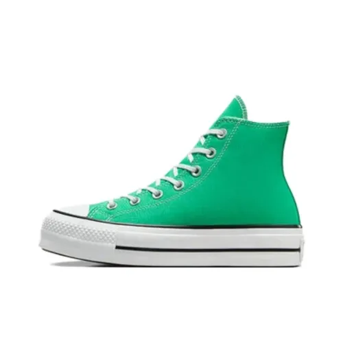 Chuck Taylor All Star Women's rose converse Lift Platform High 'Apex Green' Women's