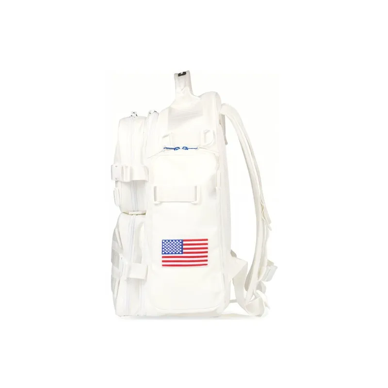 Balenciaga NASA Collaboration Nylon Backpack Men's White-2