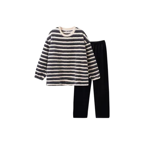 OUSHIBO Pajama Set Women's Black