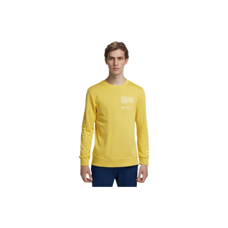Nike Sweatshirts Men Yellow-3