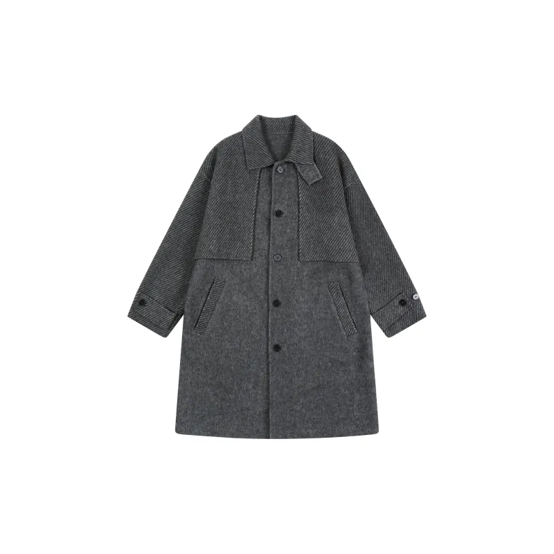 EARL JOEL Coats Men's Premium Gray-0