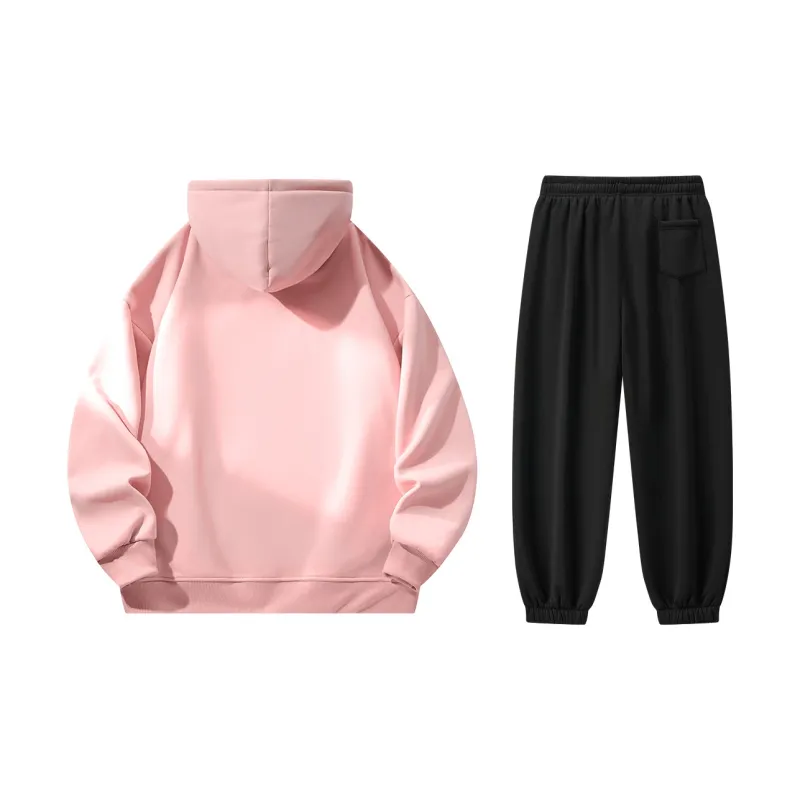 Small Columns Under The Sea Sweatshirt Set Unisex-5