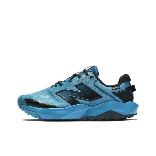 New Balance DynaSoft Nitrel V6 Anti Slip Wear Resistant Low Top Trail Running Shoes Men's Blue