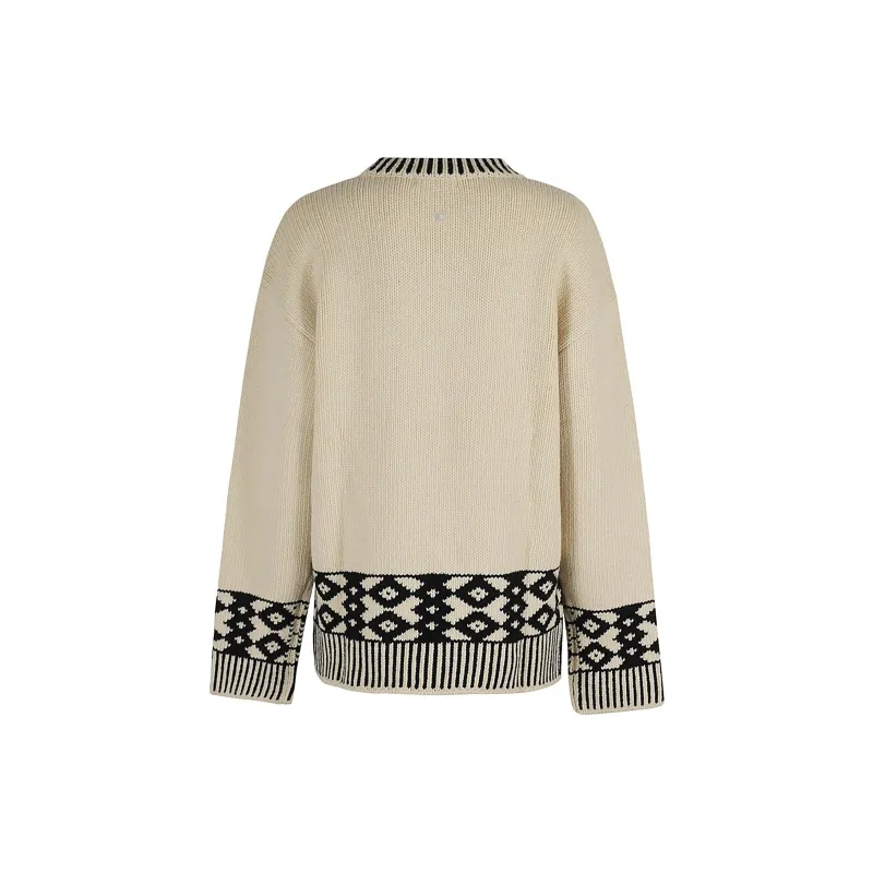 LOW CLASSIC Sweater Women's Cream-1