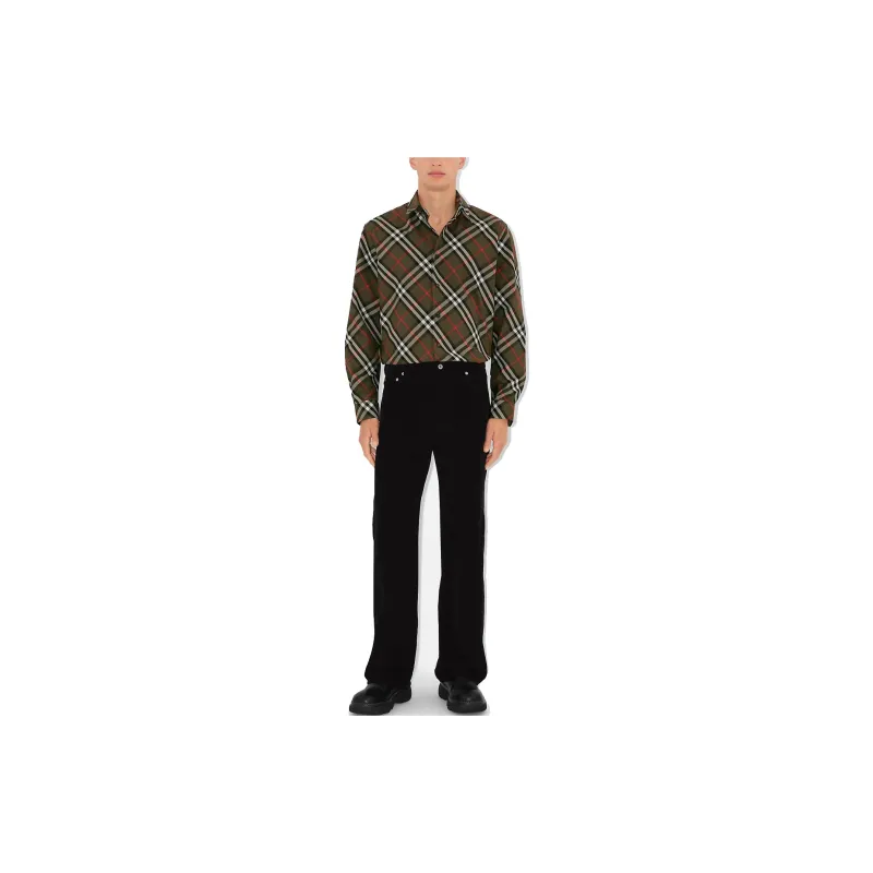 Burberry Checked Long Sleeved Shirt-3