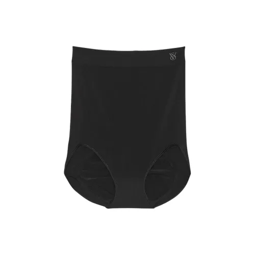 Victoria's Secret SeamlessShaping High-Waist Brief Panty / Black Shapewear Bottom Women's Black