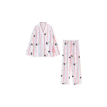 OUSHIBO Pajama Set Women's Pink