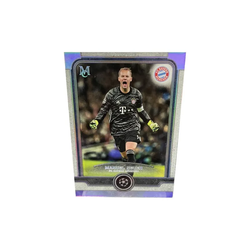 Topps Champions League Museum Germany Bayern Neuer Player Card Card Quality Guaranteed Sports Cards 1 Pc-0