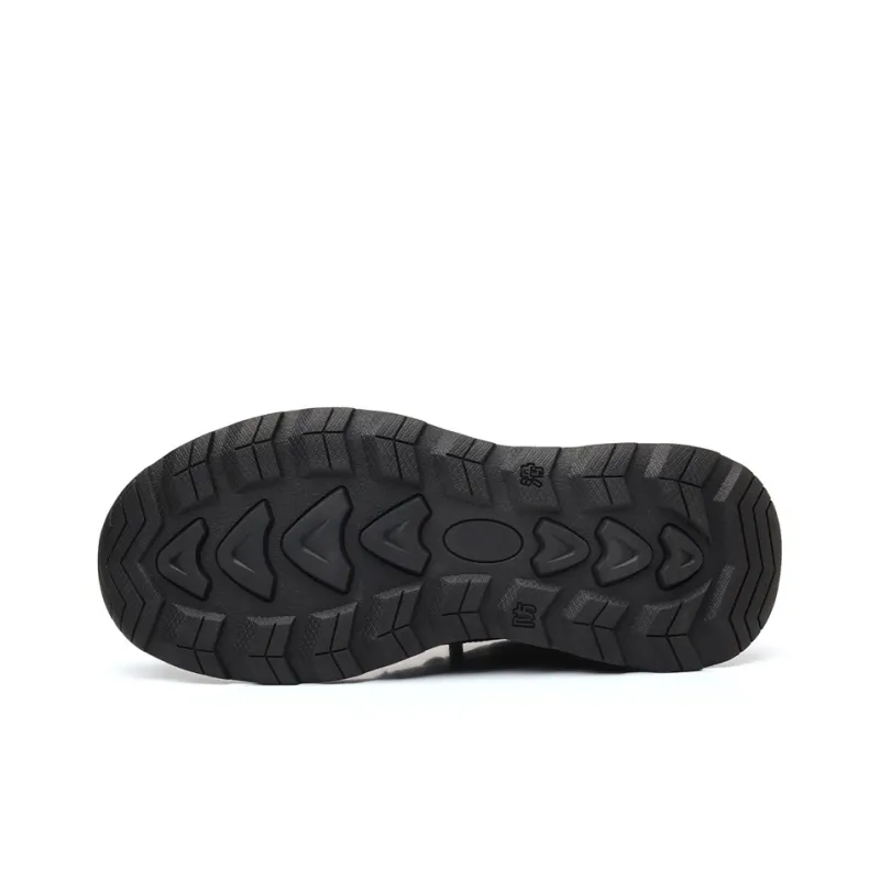GIHO Insulated Shoe Warm Mid-Top Casual Shoes Men's Black-3