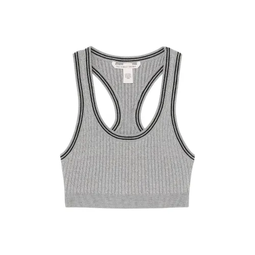 Victoria's Secret Luxe Cable Knit Bralette / Heather Grey Bra Women's Gray