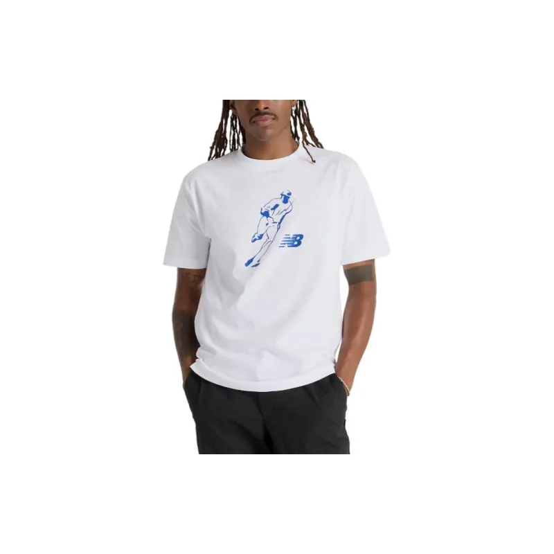 New Balance Shohei Ohtani FW24 T Shirt Men's White-2
